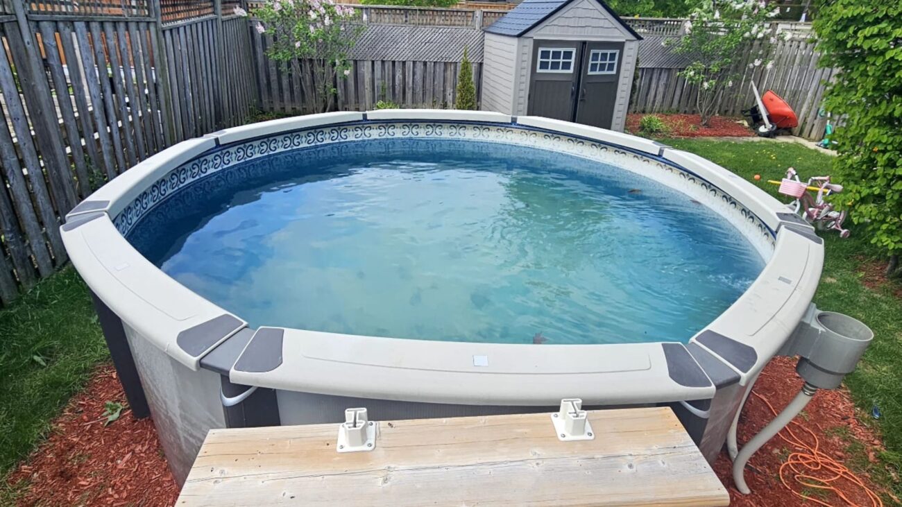 Above Ground Pool Opening After