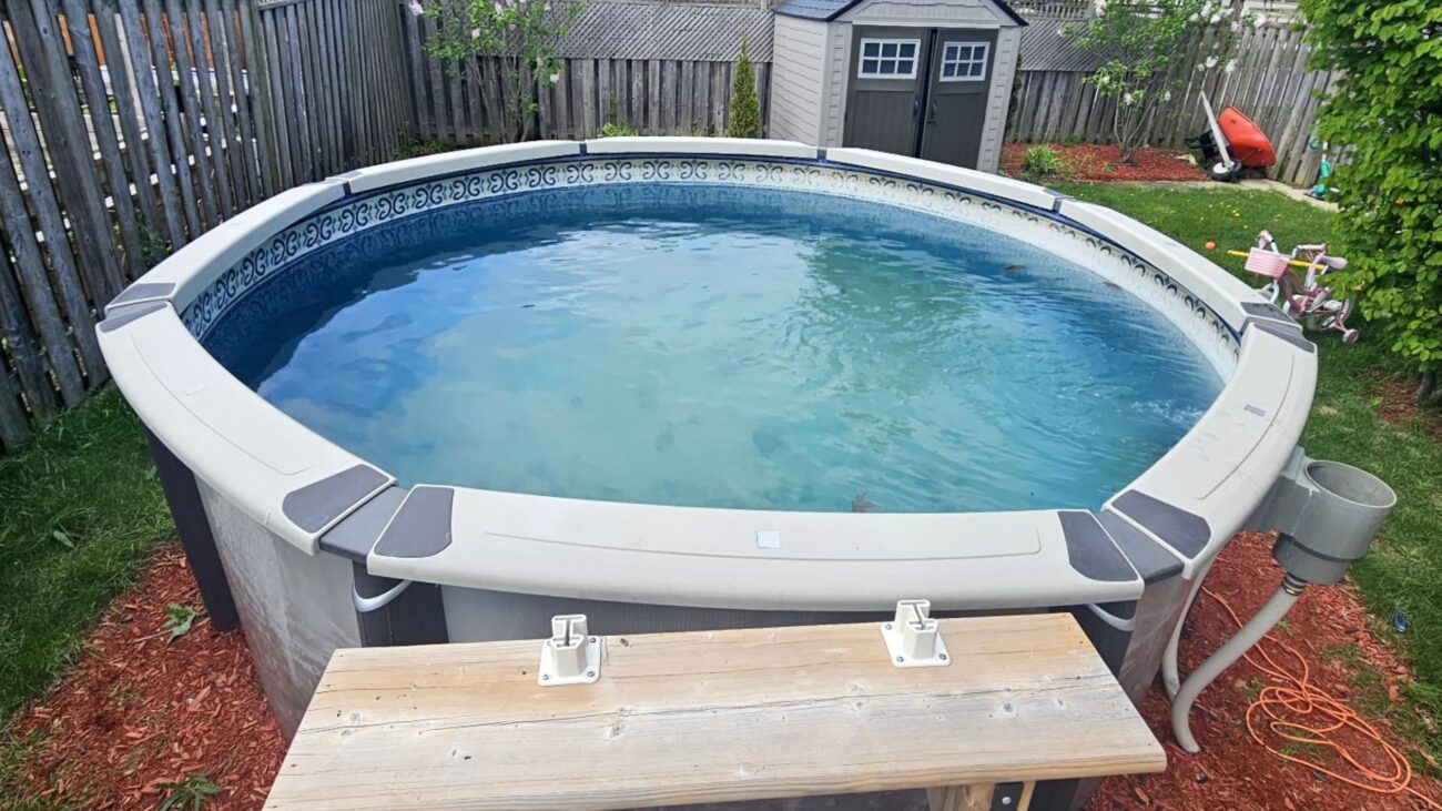 Above Ground Pool Opening After