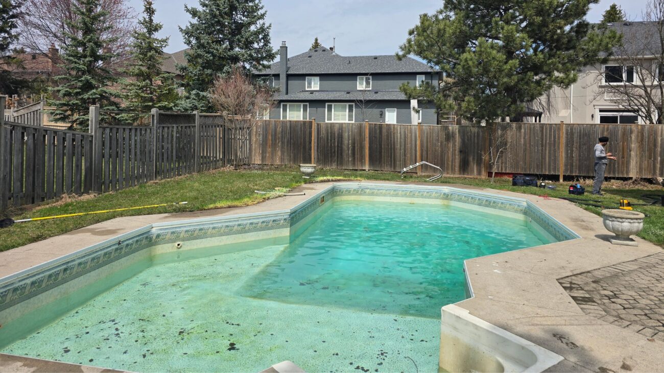 Inground Pool Opening After