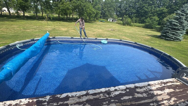 Above Ground Pool After