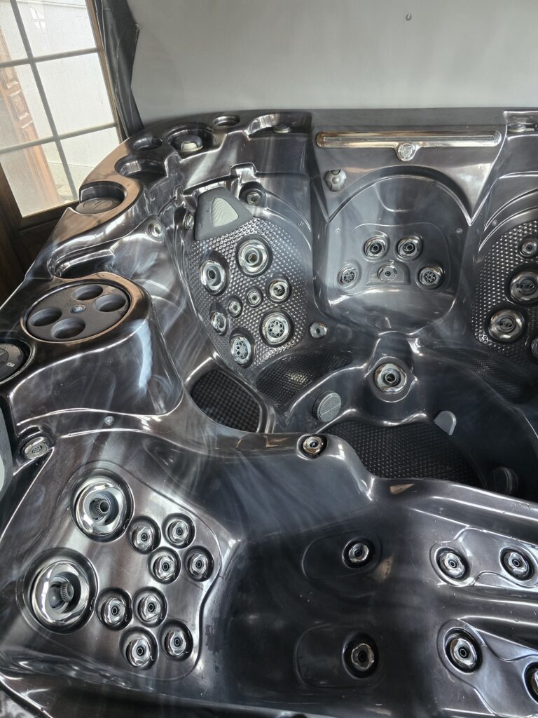 Hot Tub After Cleaning