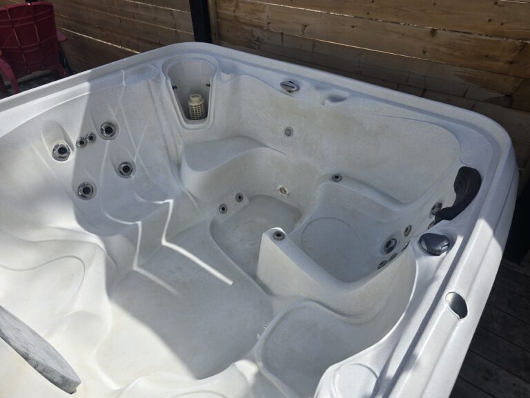 Hot Tub Cleaning Before