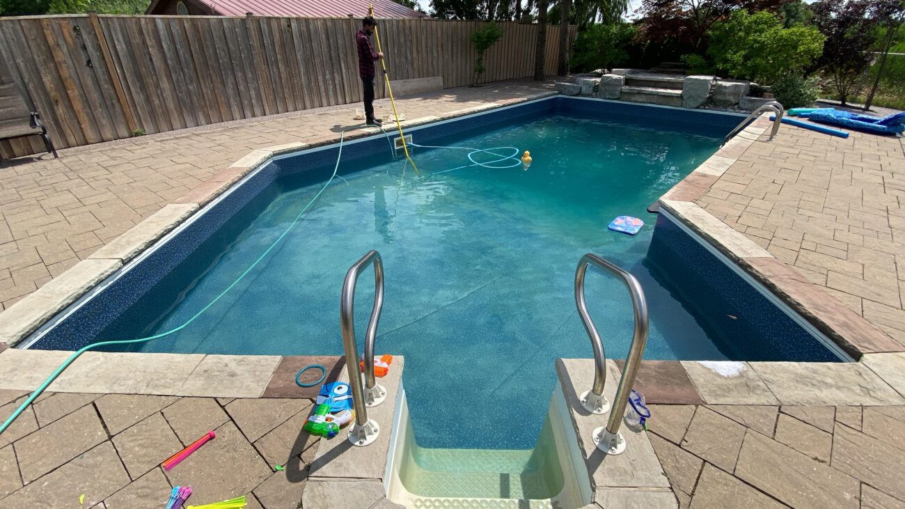 Grecian Inground Pool Vacuum