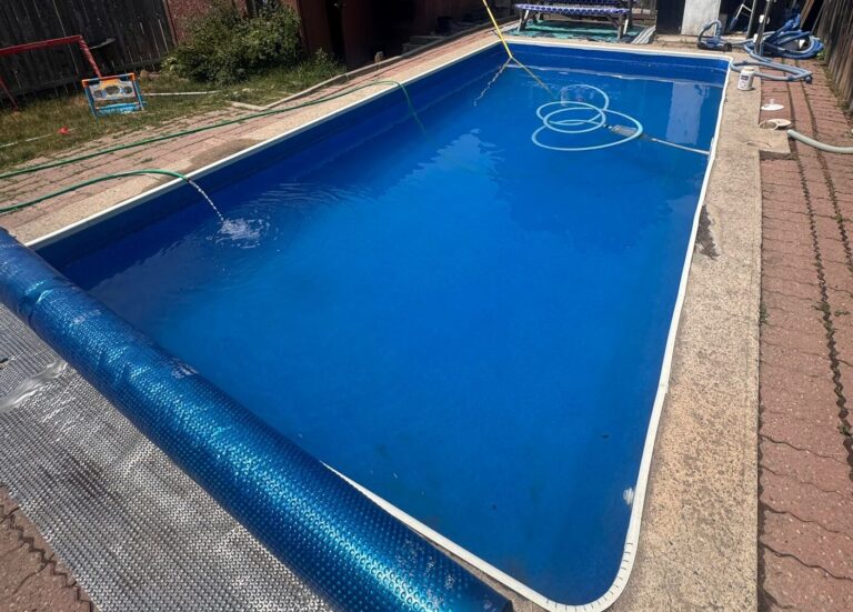 Rectangle Inground Pool After