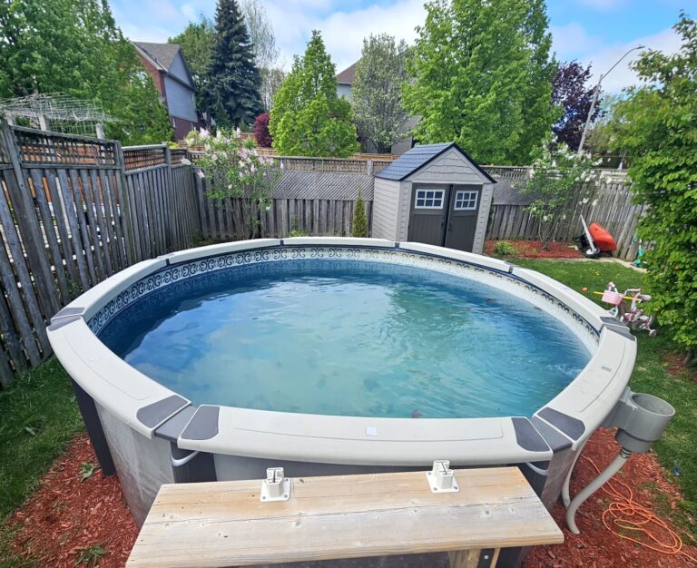 Above Ground Pool Opening After